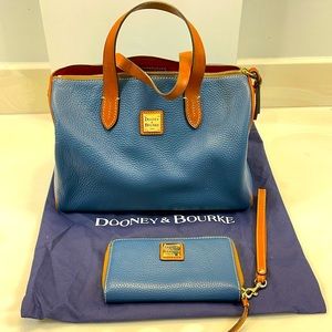 Dooney & Bourke Leather Satchel and Wallet